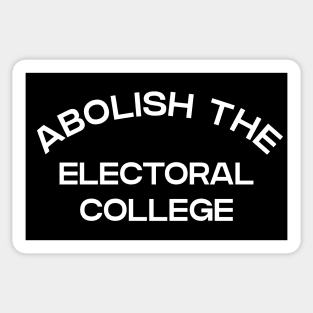 Abolish The Electoral College Sticker